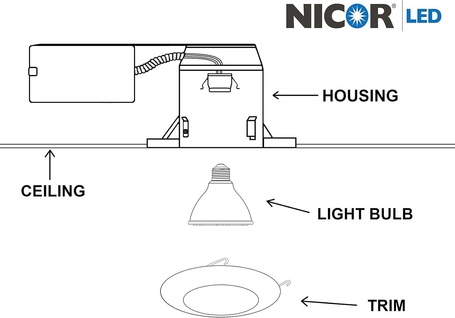 6'' Shower Recessed Trim