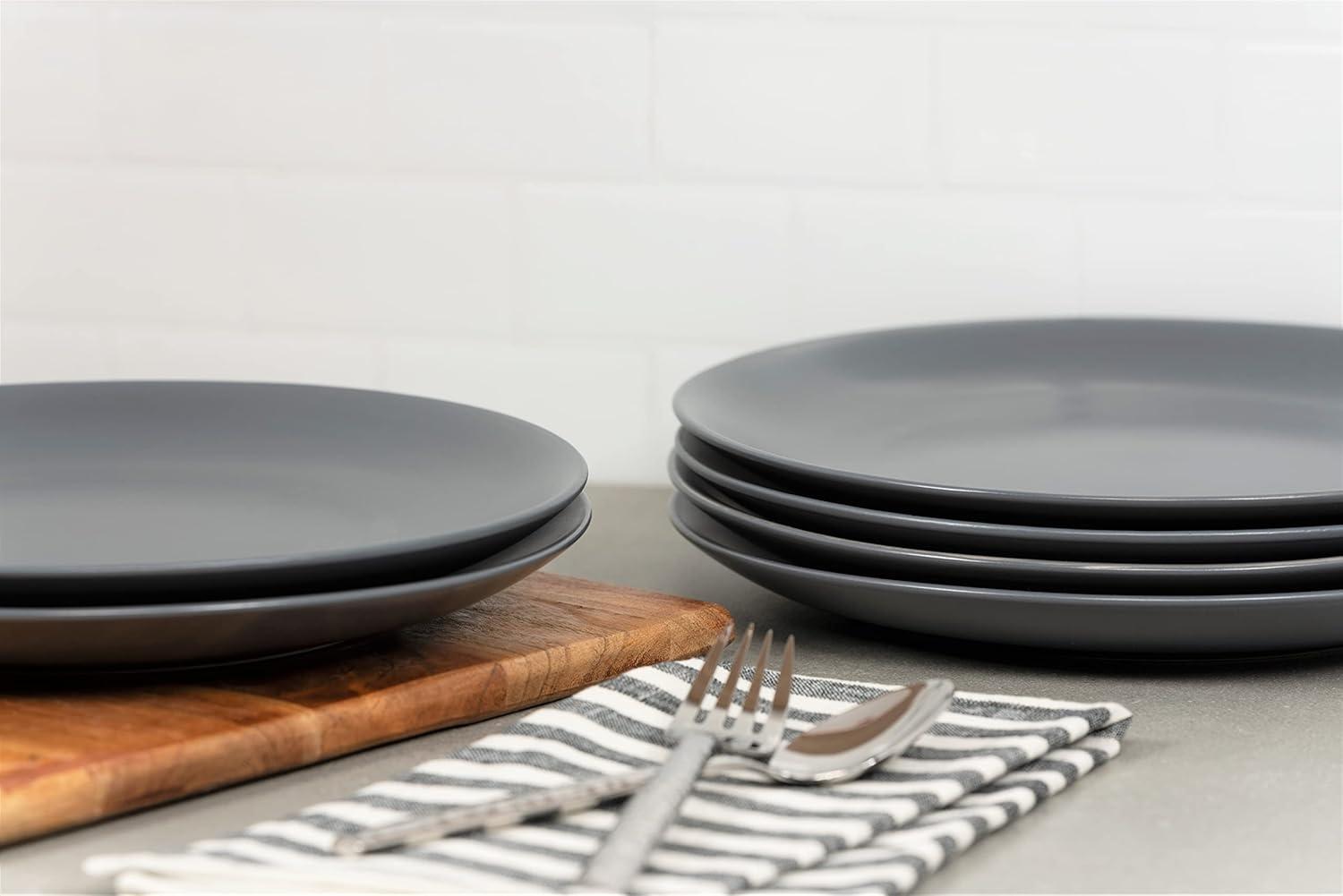 Wazee Matte 10.5" Dinner Plate (Set of 6)