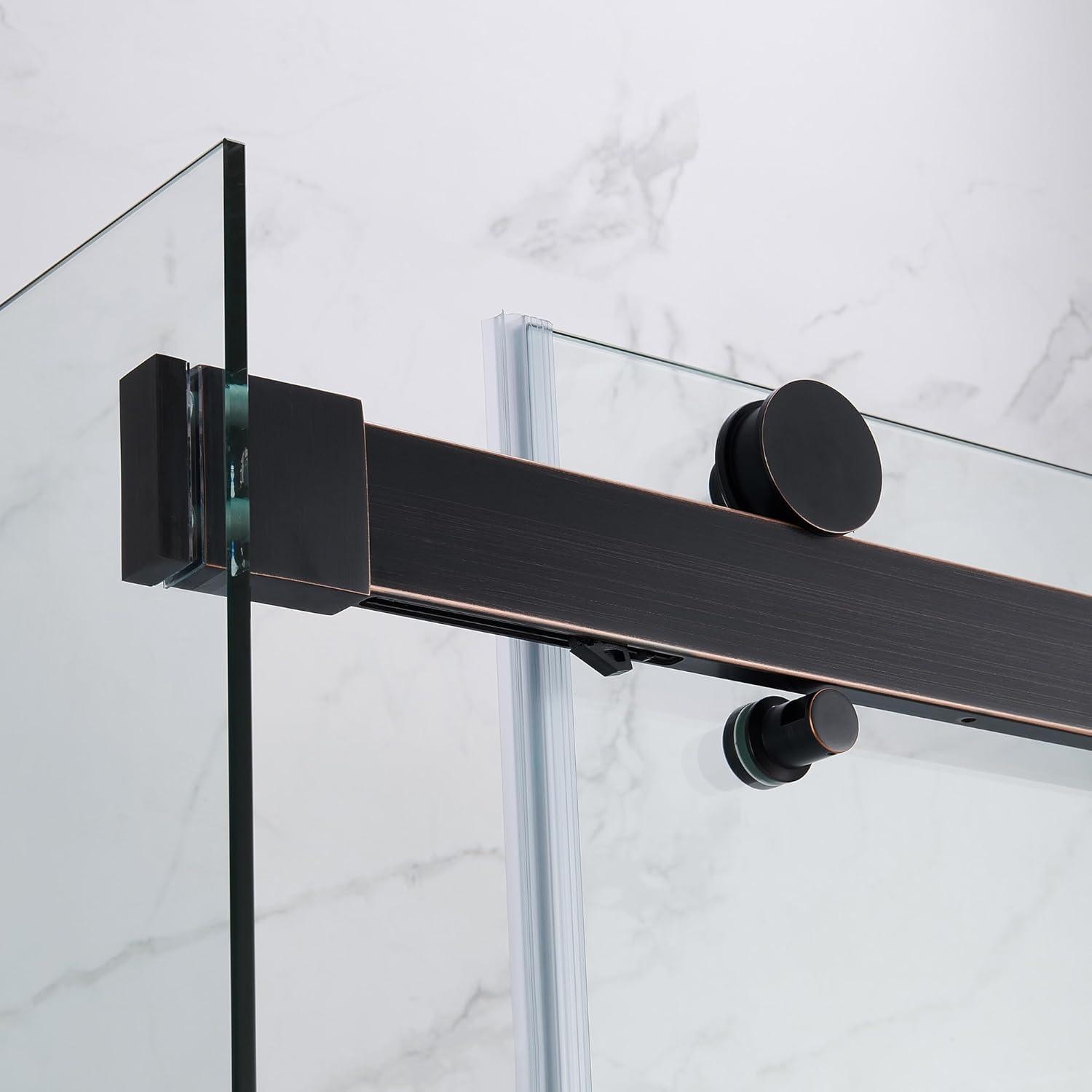 OVE Decors Bel Soft Close Stainless Steel 3-Piece 32-in x 48-in x 81-in Base/Door Corner Shower Kit