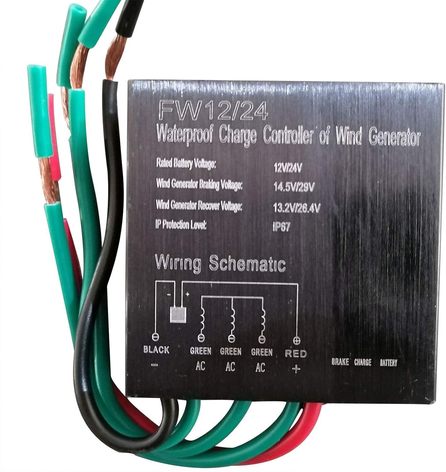 12V 400W Maglev Vertical Wind Turbine Generator with Controller