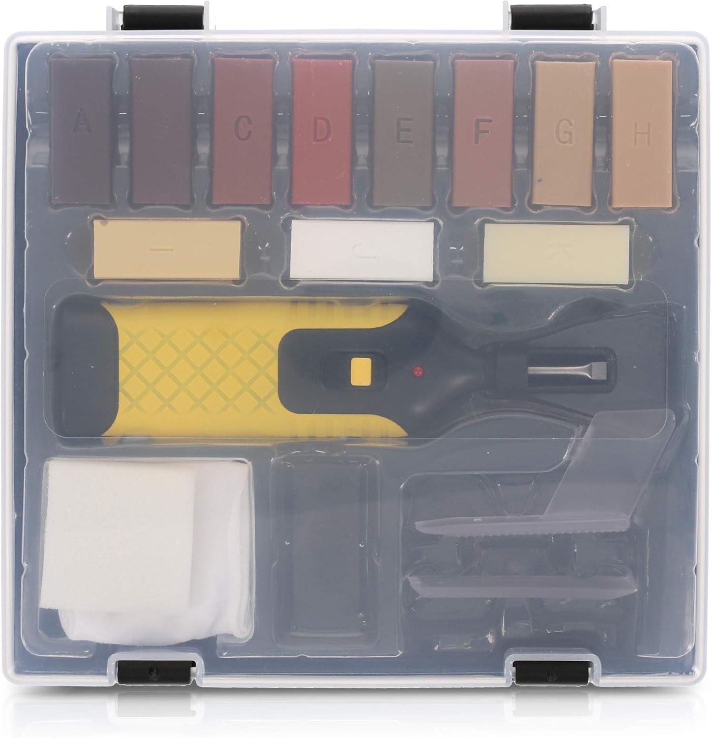 Navaris Wood Floor Repair Kit - Wax Sticks and Melting Tool, 1 Count