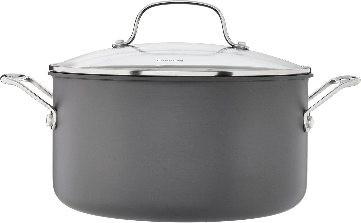 Cuisinart Chef's Classic 6 Quart Non-Stick Hard-Anodized Stockpot with Cover