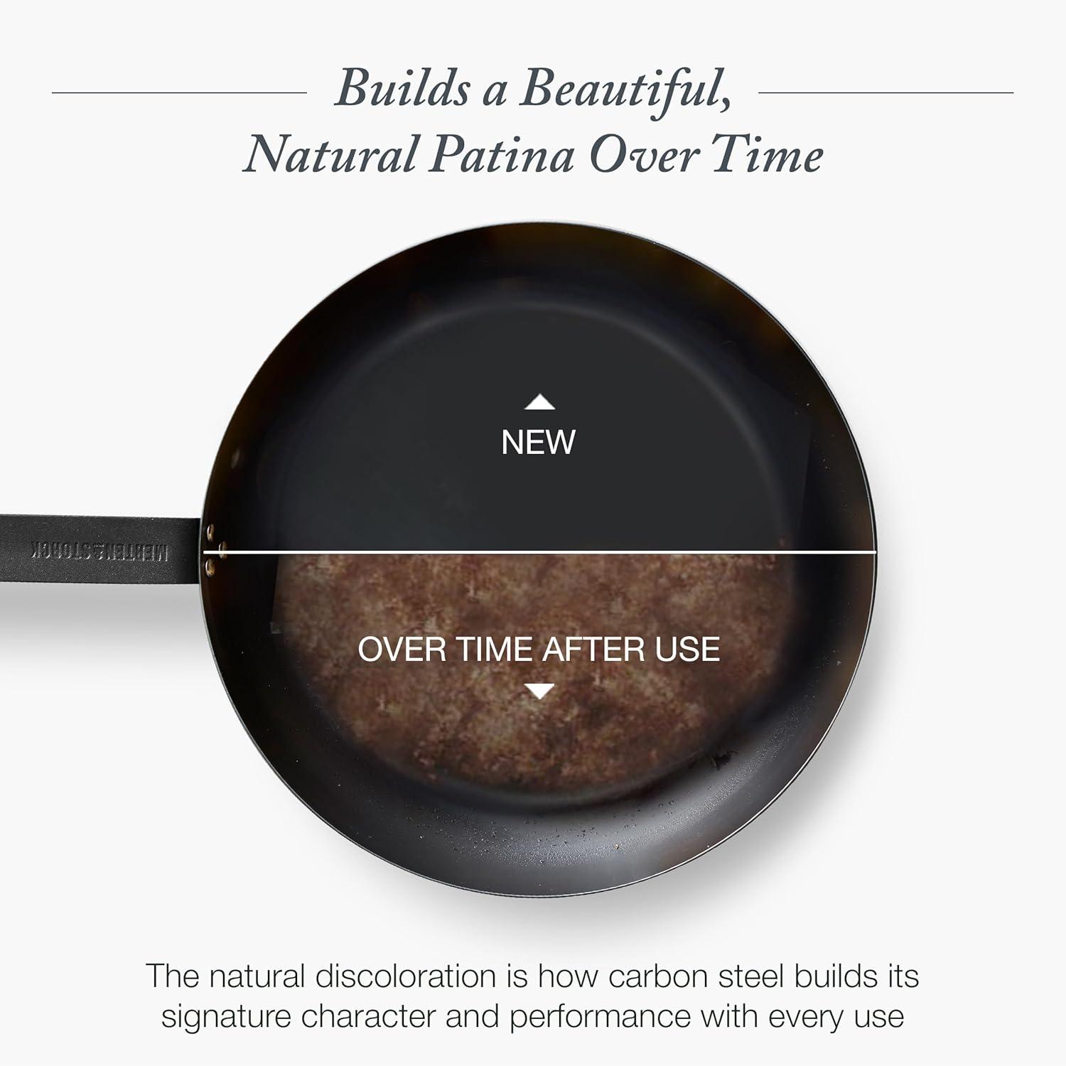 Merten and Storck Merten & Storck Pre-Seasoned Carbon Steel