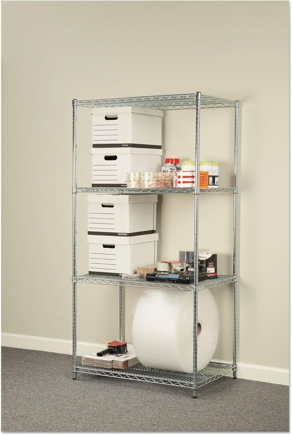 Alera® 36'' W Metal Shelving Unit