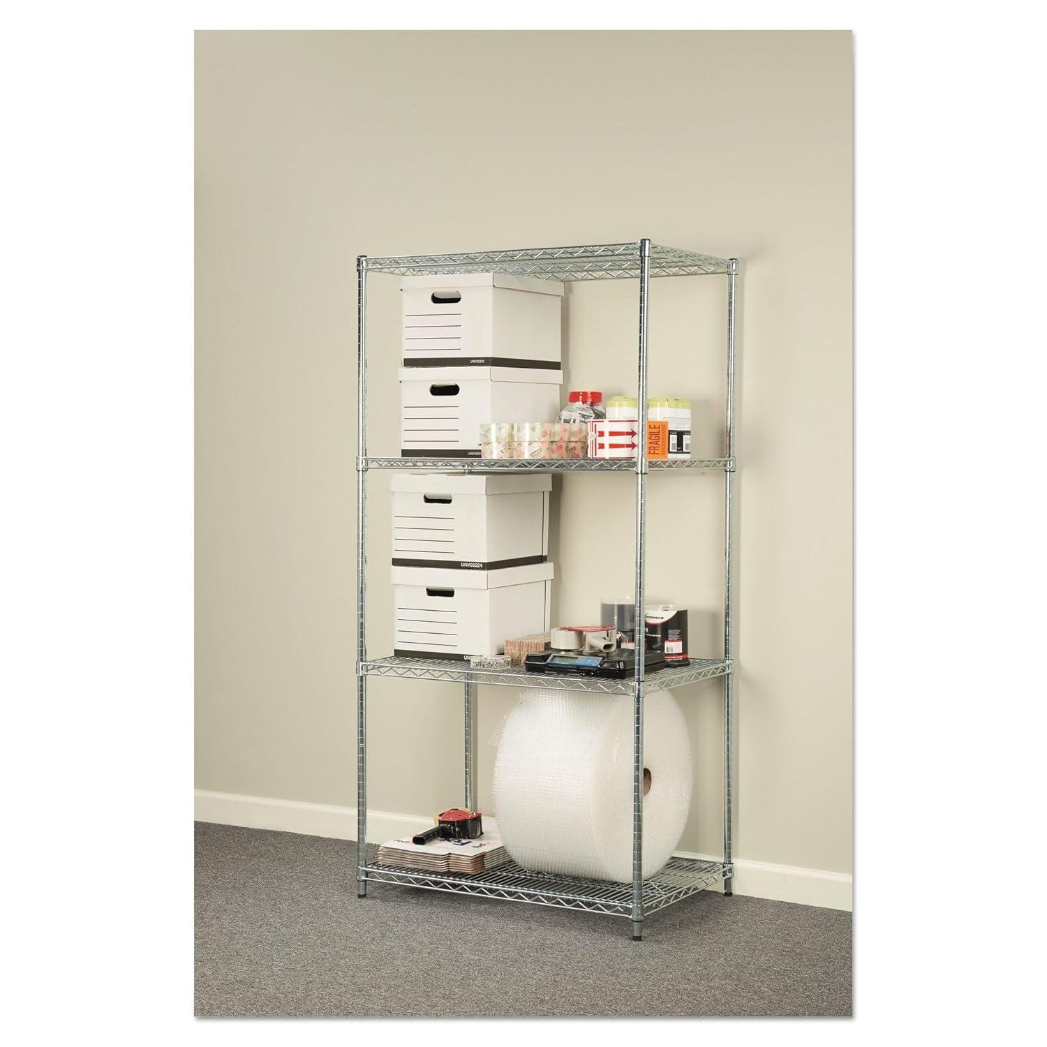 Alera® 36'' W Metal Shelving Unit