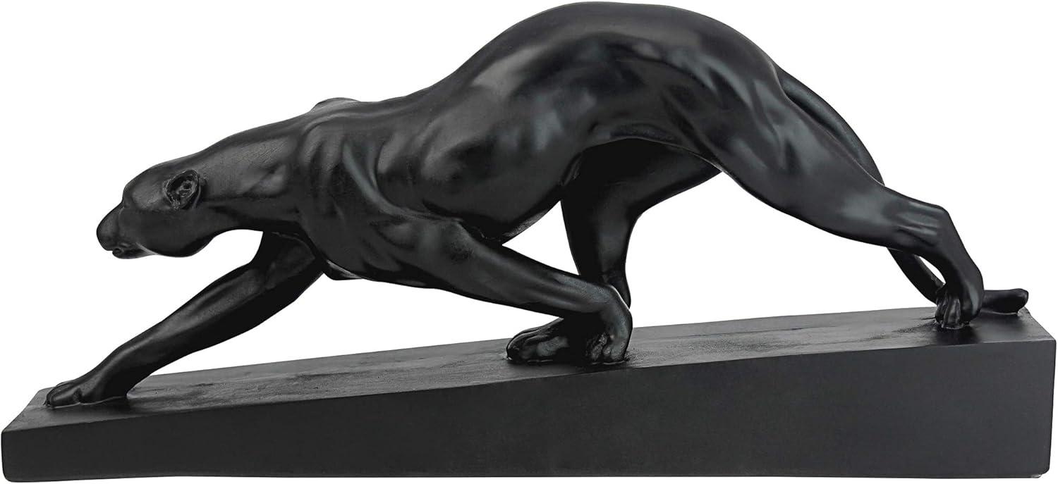 Panther on the Prowl Art Deco Figurine