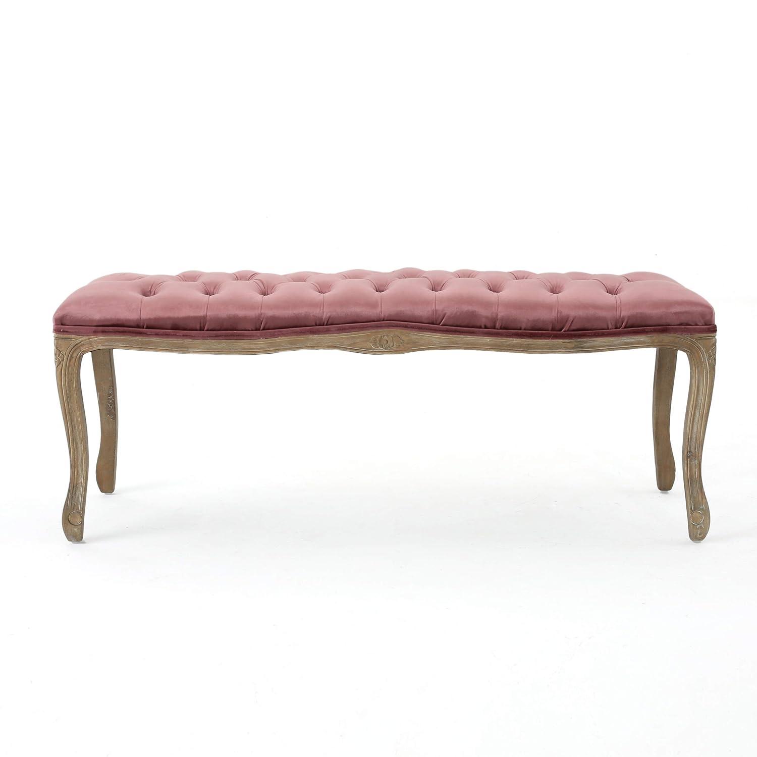 Ophelia & Co. Orndorff Velvet Upholstered Bench