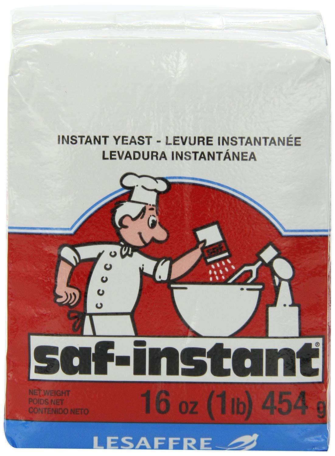 LeSaffre Saf Instant Yeasts & Leaveners, 16 Oz