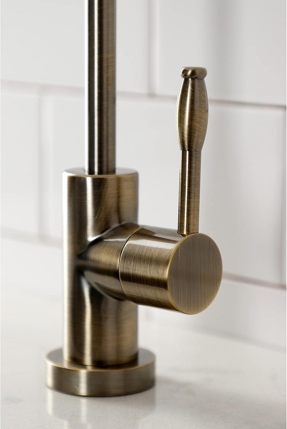 Kingston Brass Nustudio Single-Handle 1-Hole Deck Mount Water Filtration Faucet