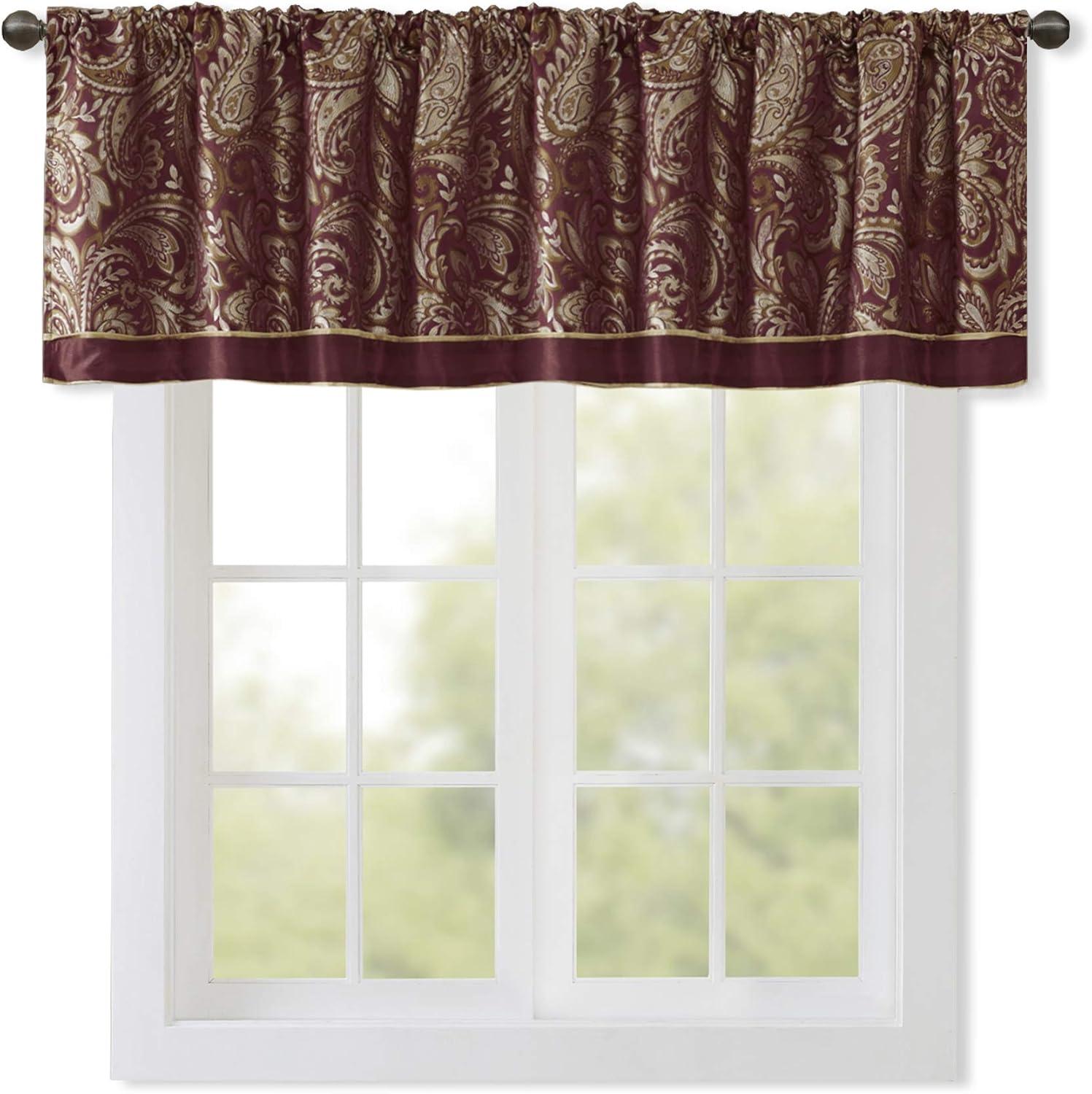 Aubrey Jacquard Window Valance