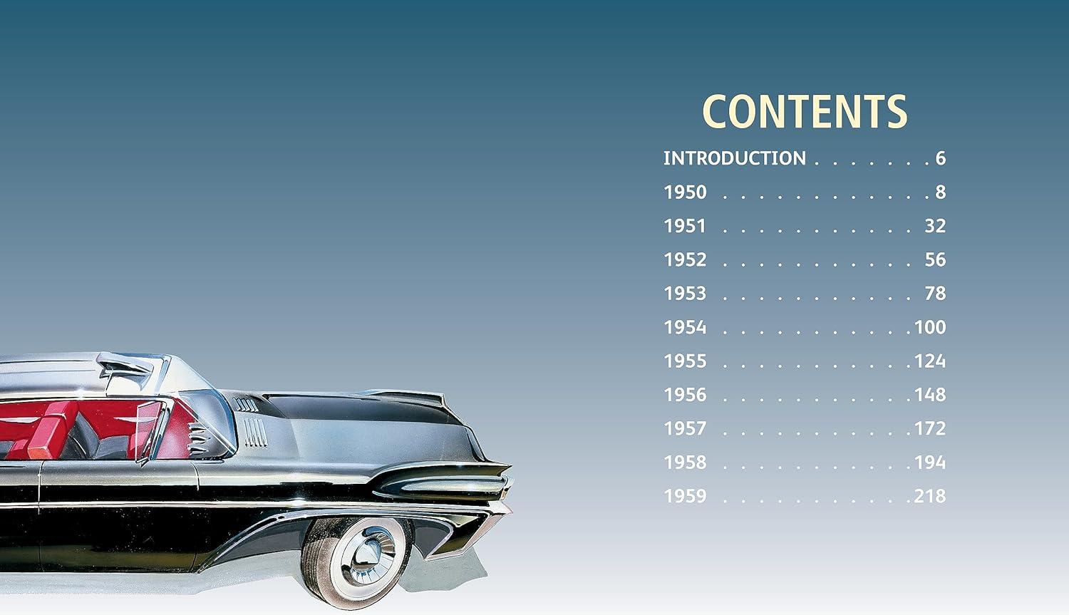 Cars of the 1950s - by  Publications International Ltd (Hardcover)