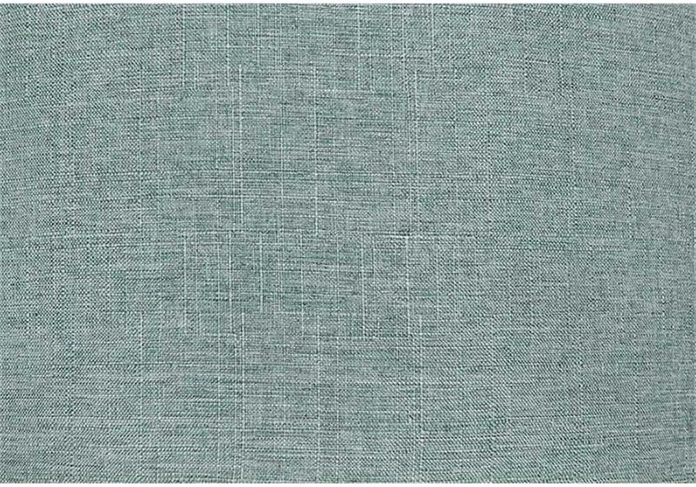 Tufted Round Green Faux Linen Shoe Ottoman with 12 Compartments