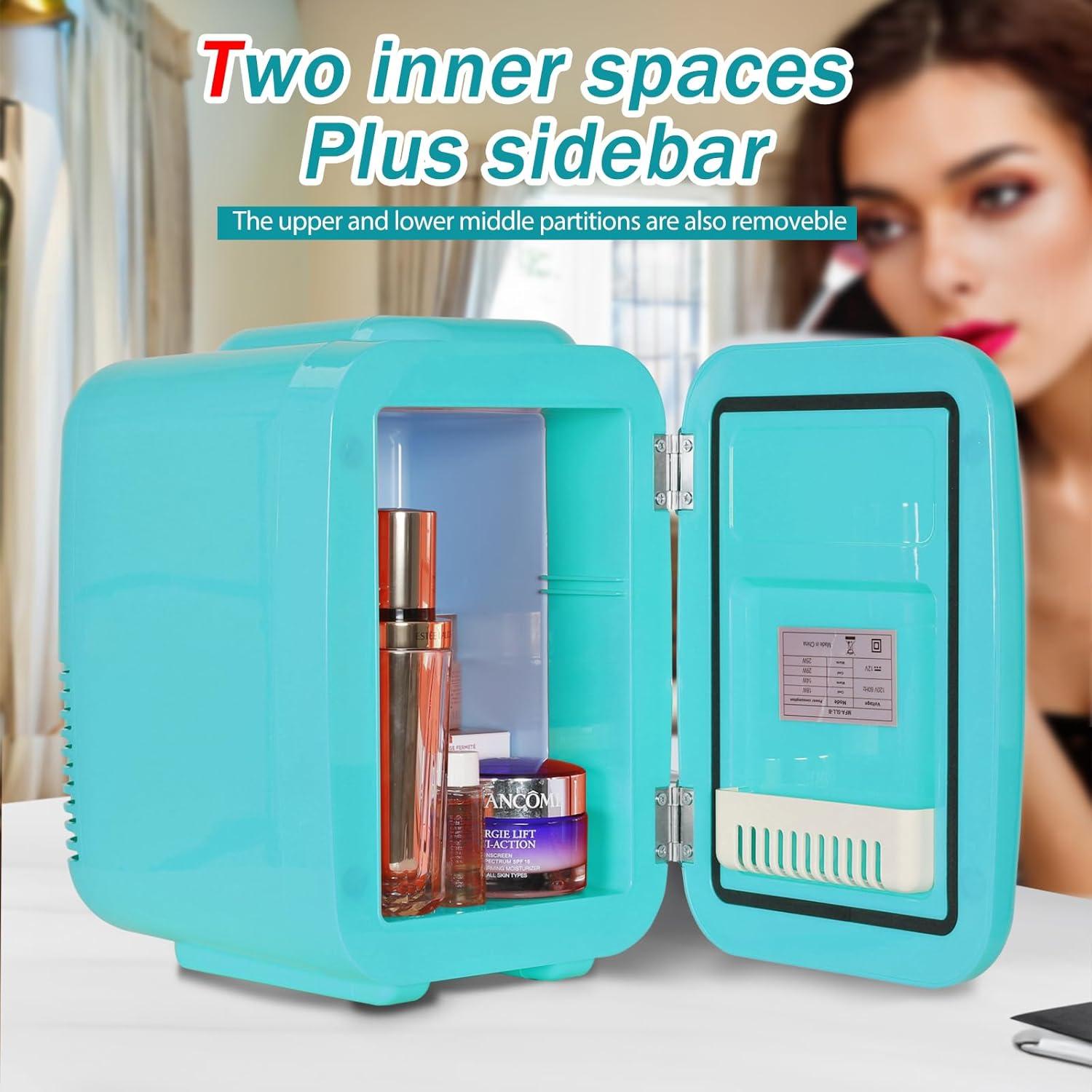 Caynel 6-Liter Portable Cooler/Warmer Mini Fridge