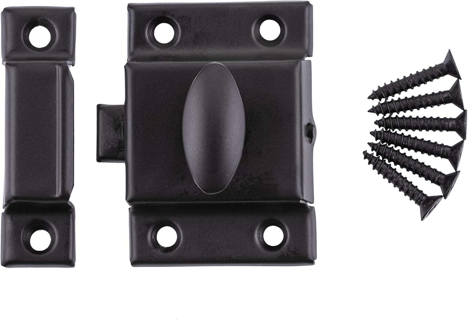 Large Oil Rubbed Bronze Cabinet Door Latch