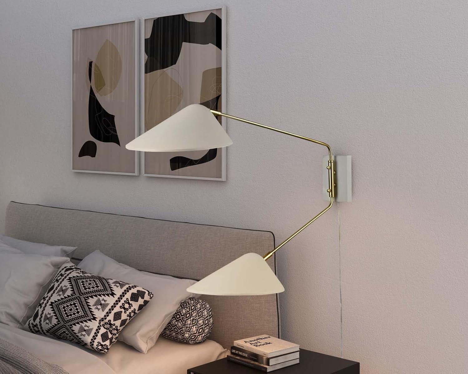 Modway Modway Journey 2-Light Swing Arm Wall Sconce