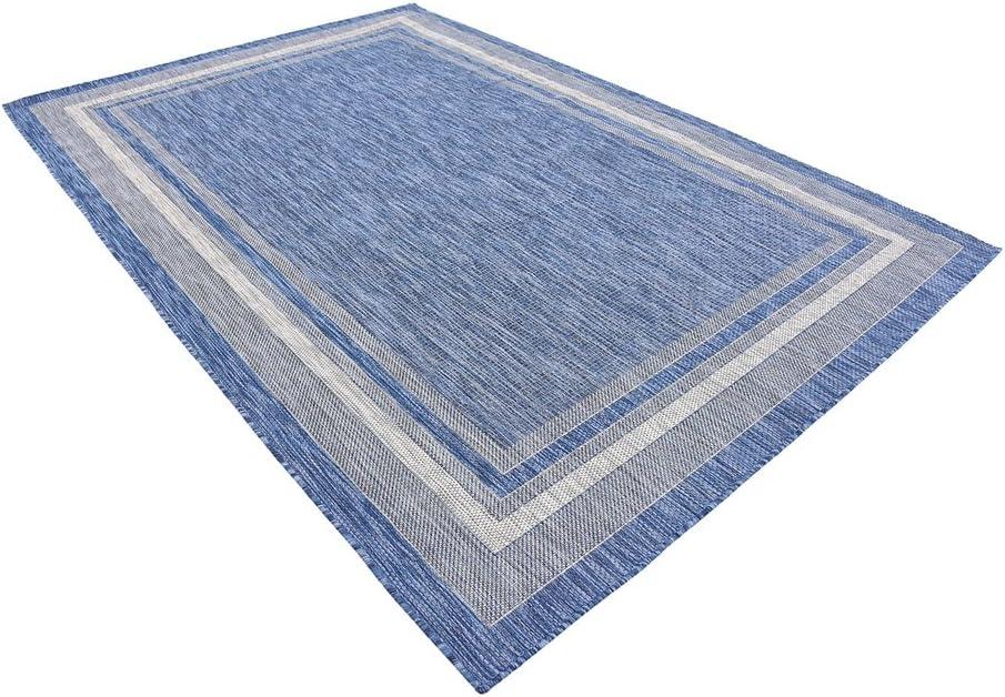 Unique Loom Outdoor Border Soft Border Border Woven Area Rug