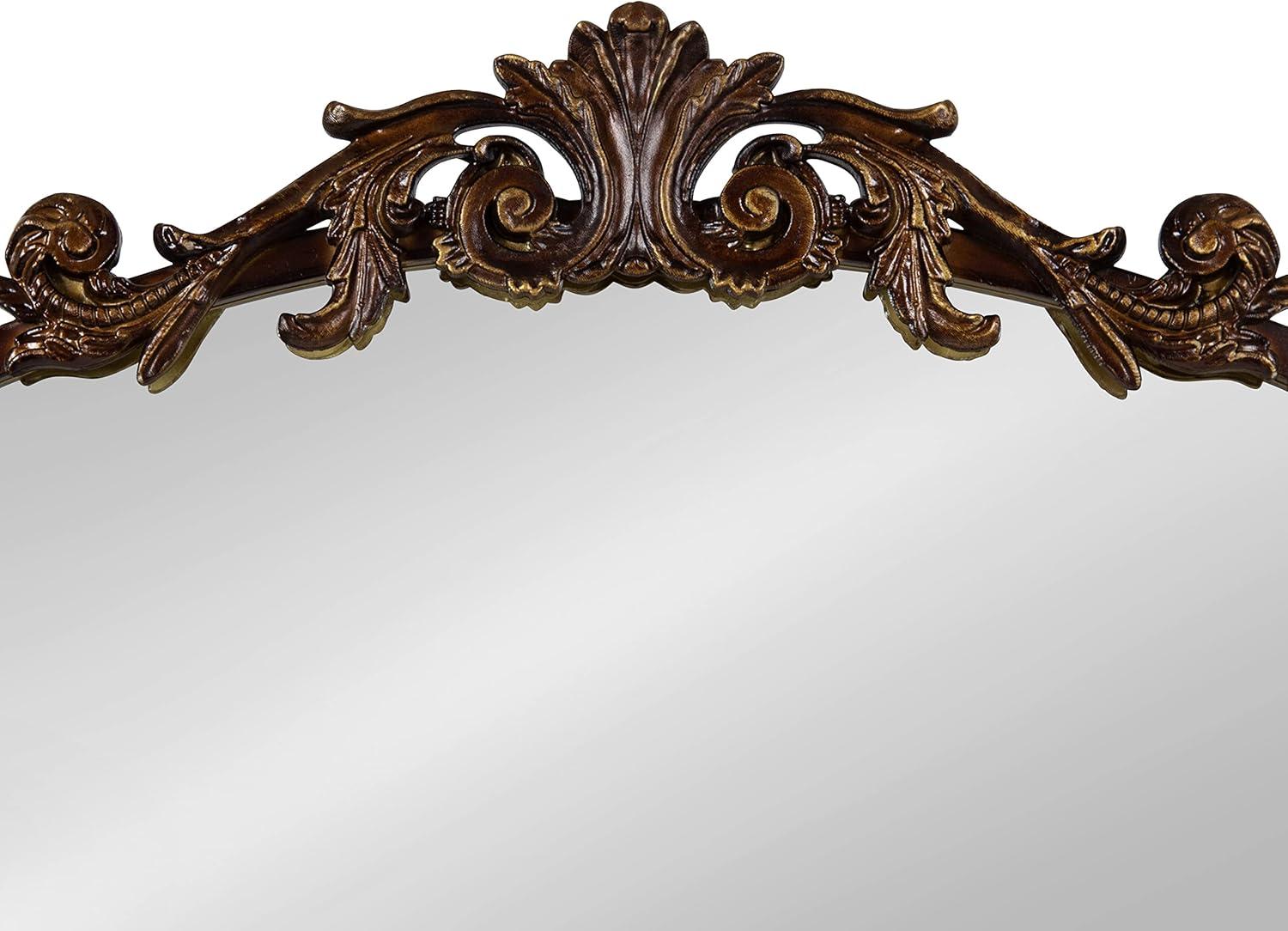 Kate and Laurel Arendahl Arch Mirror - Bronze, 24x36
