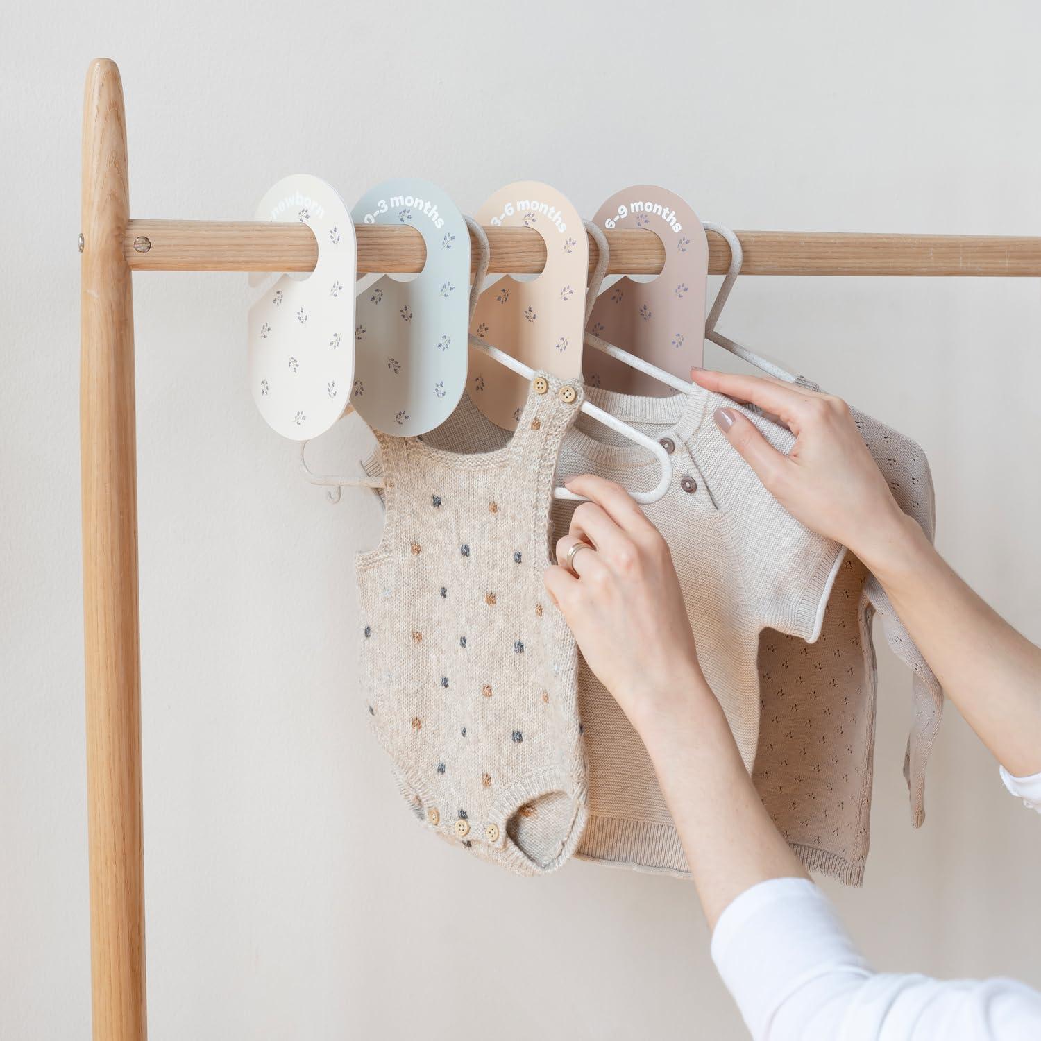 3 Sprouts 3 Sprouts Baby Closet Dividers (Newborn To 24 Months) – Pack Of 8