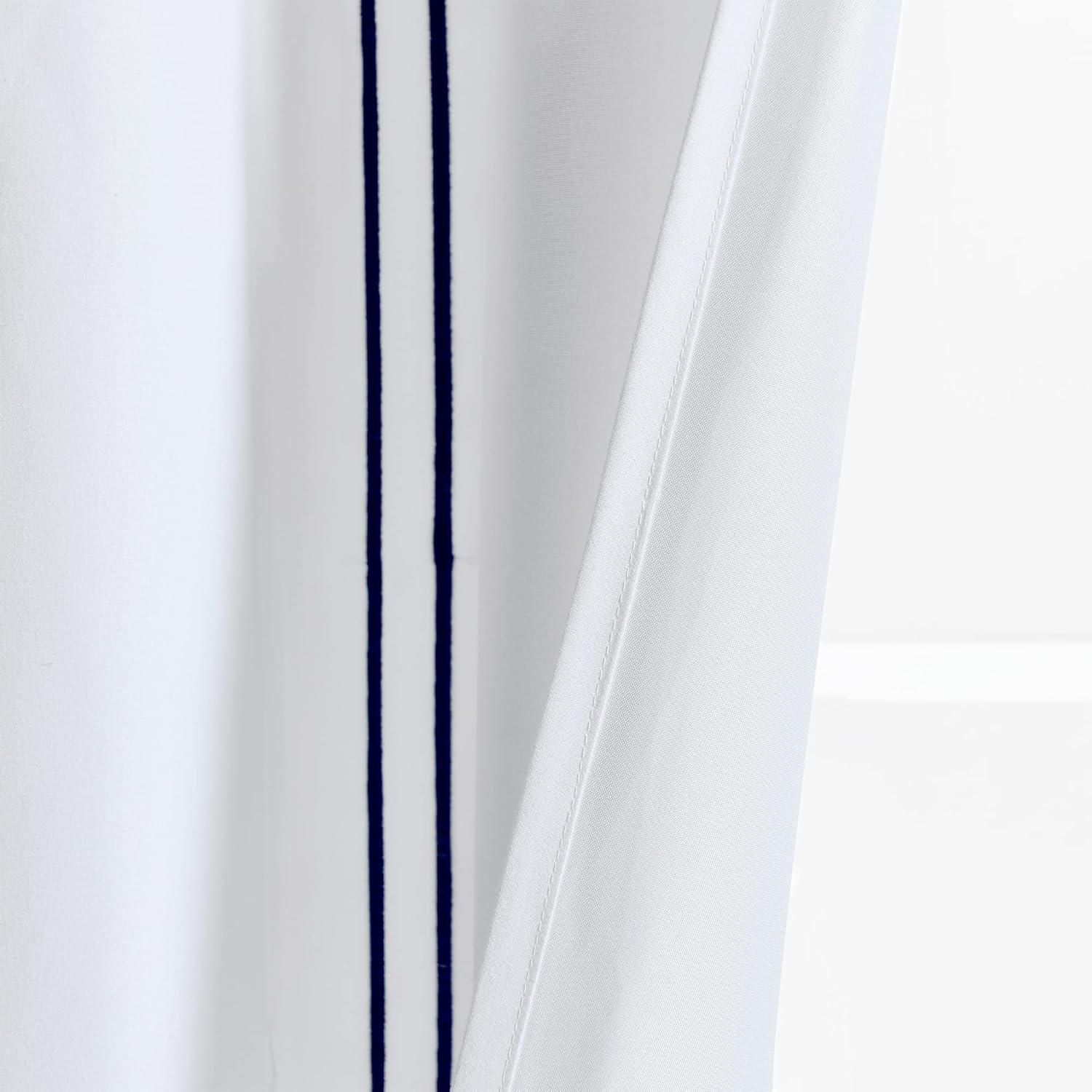 Lush Decor Geometric Shower Curtain