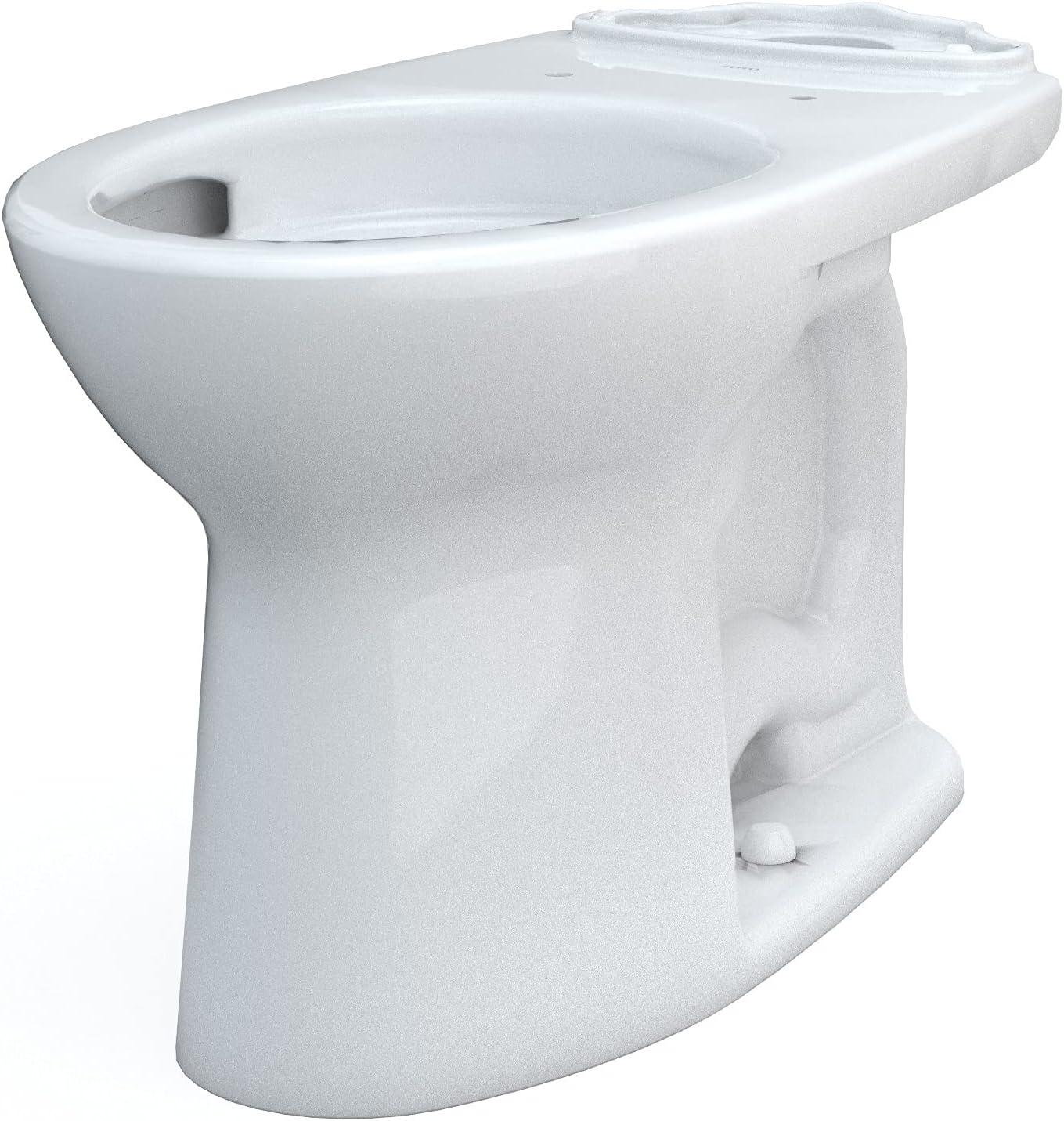 TOTO® Drake® Elongated TORNADO FLUSH® Toilet Bowl with CEFIONTECT®, Cotton White - C776CEG#01