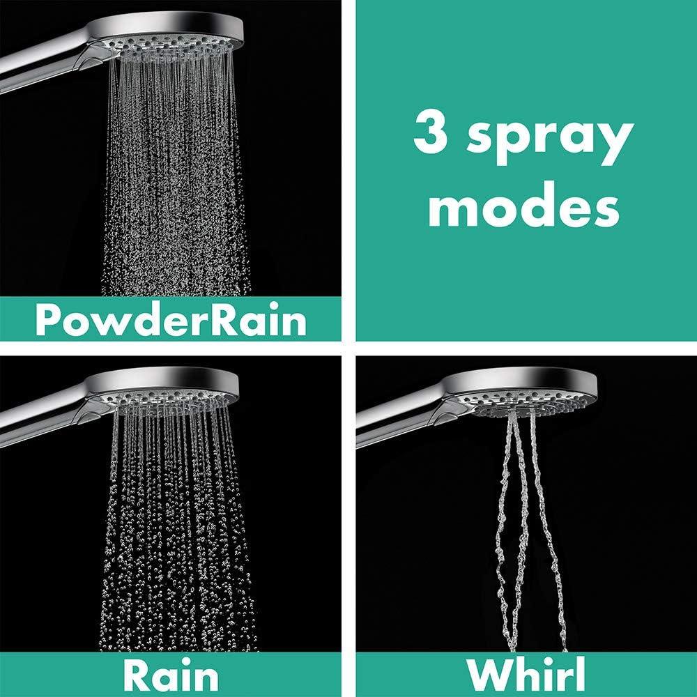 Raindance S Low Flow Powder Rain Handheld Shower Head with Select