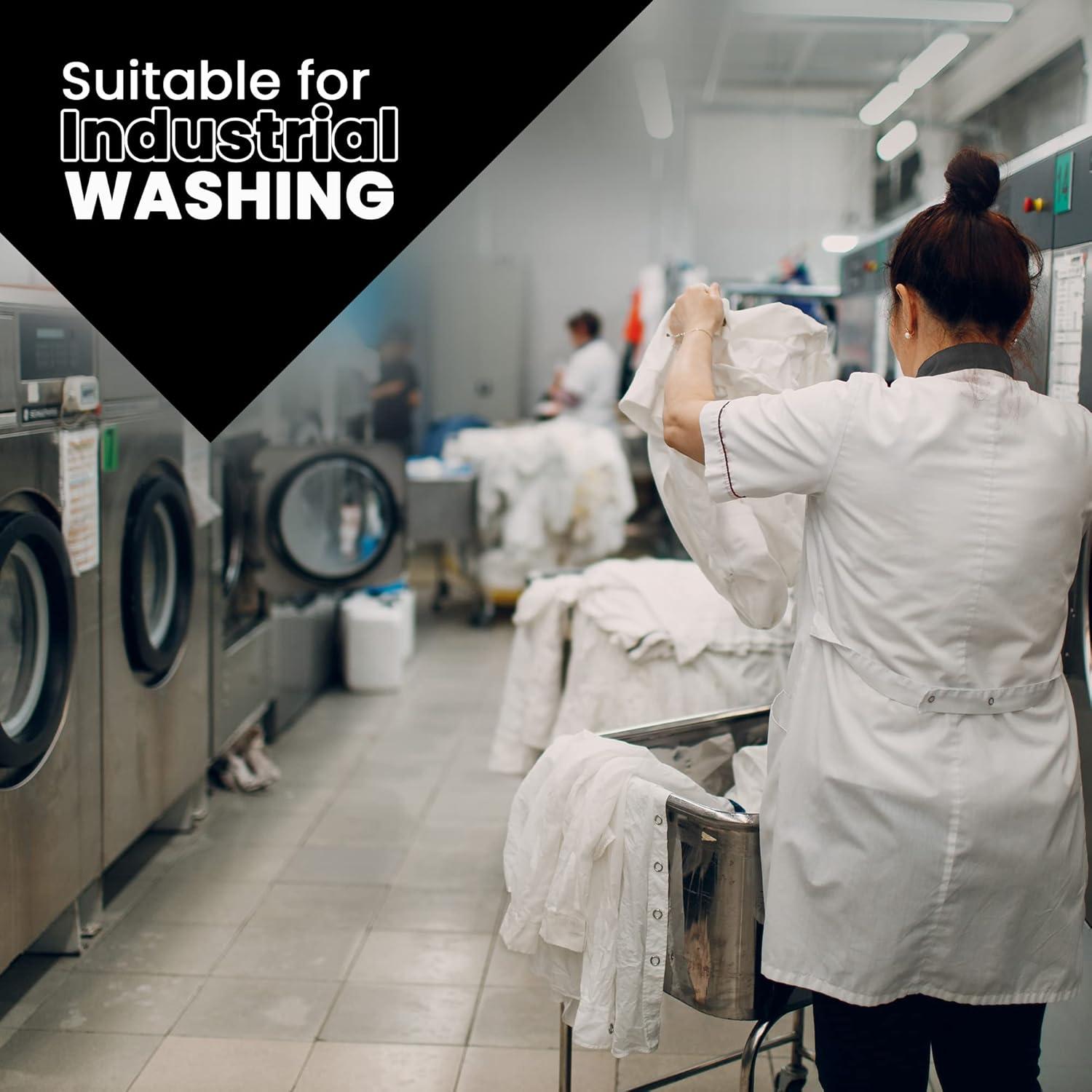 Twin Flat Sheets Bulk Pack- 6 Pcs Cotton Rich White Sheets for Hotels, Spa, Salon, Hospitals, Dorms, Air Bnb by Grand Estate Hotel