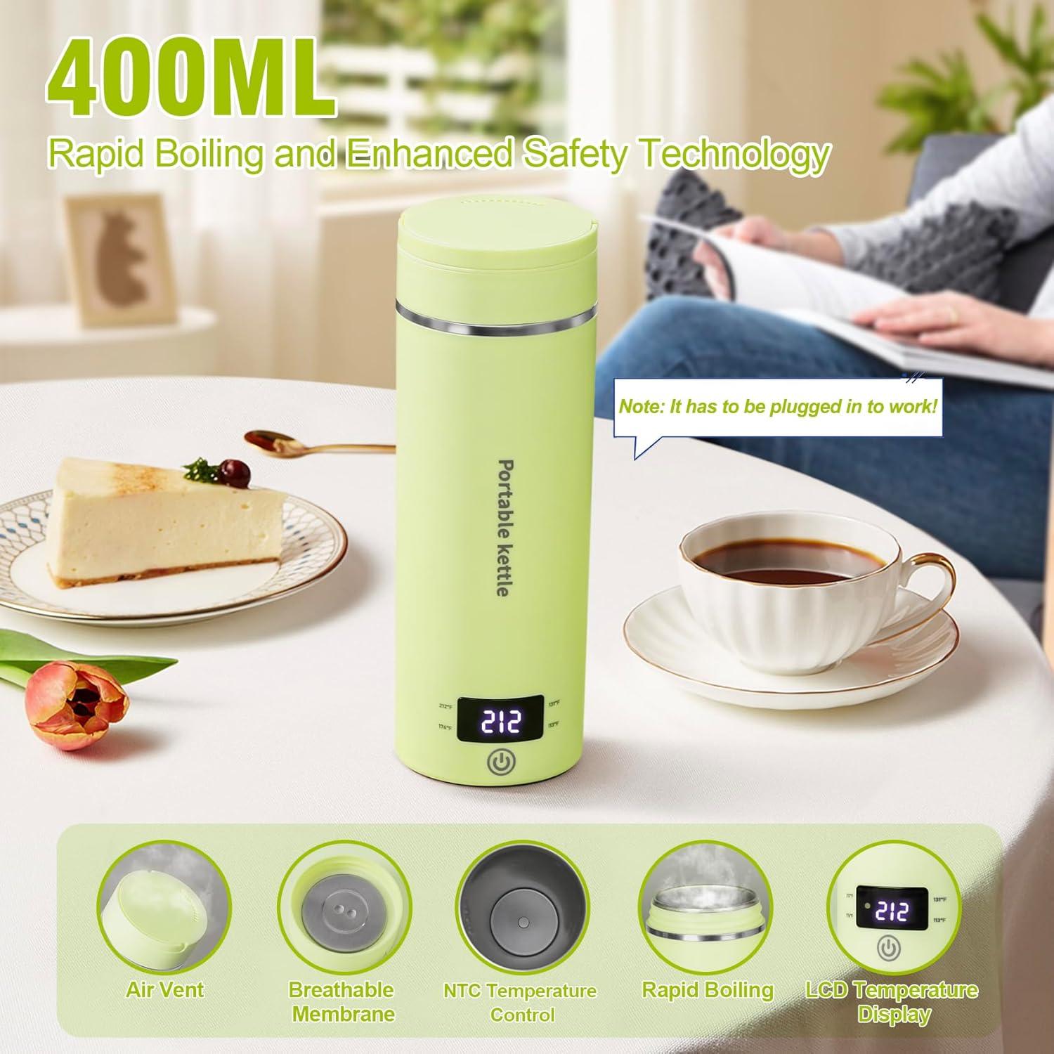 BINNBOX Portable Mini Electric Kettle