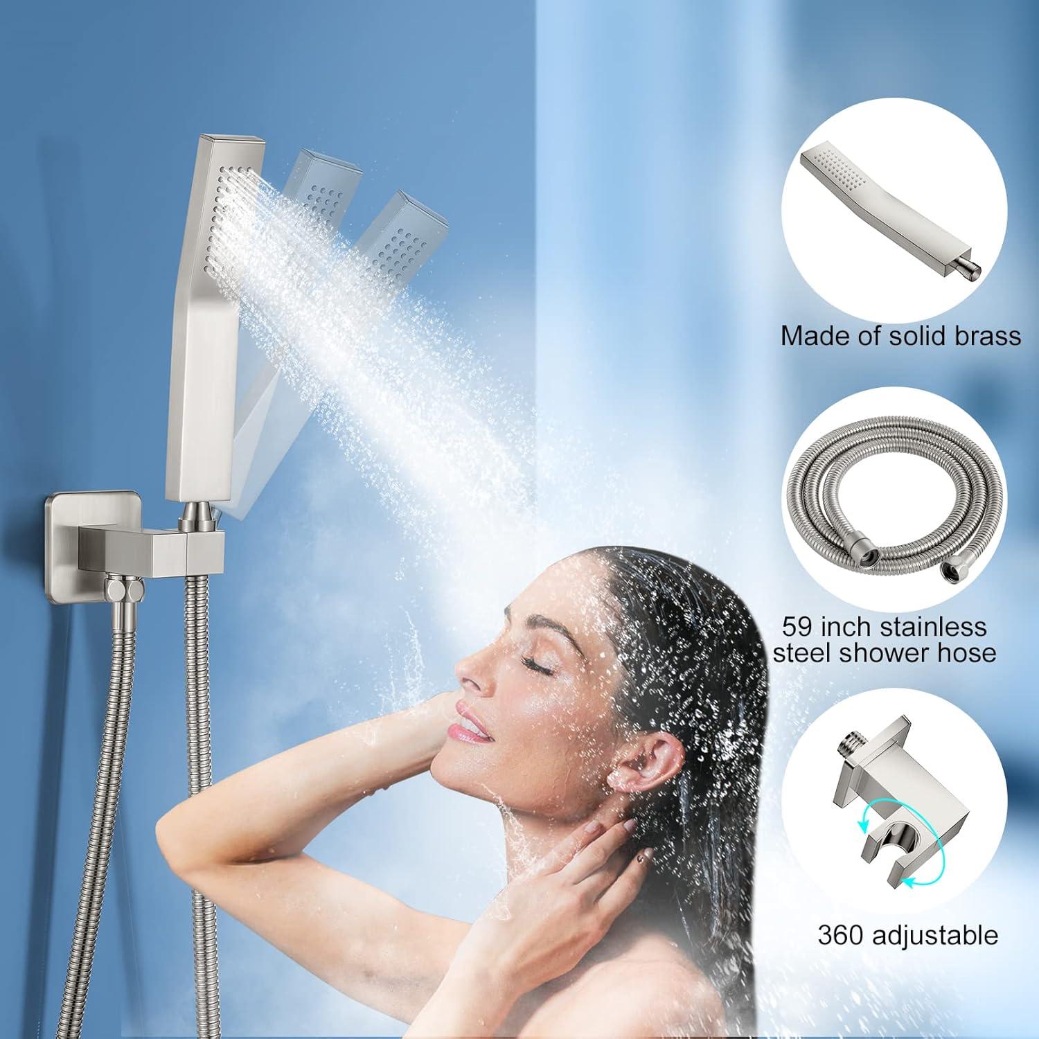 Rain Dual Shower Head 1.8 GPM GPM