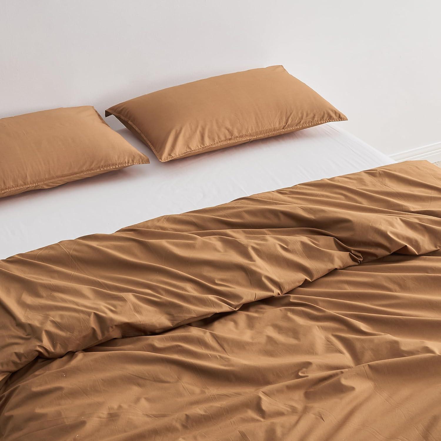 Canyon King/California King Organic Cotton Percale Duvet Set