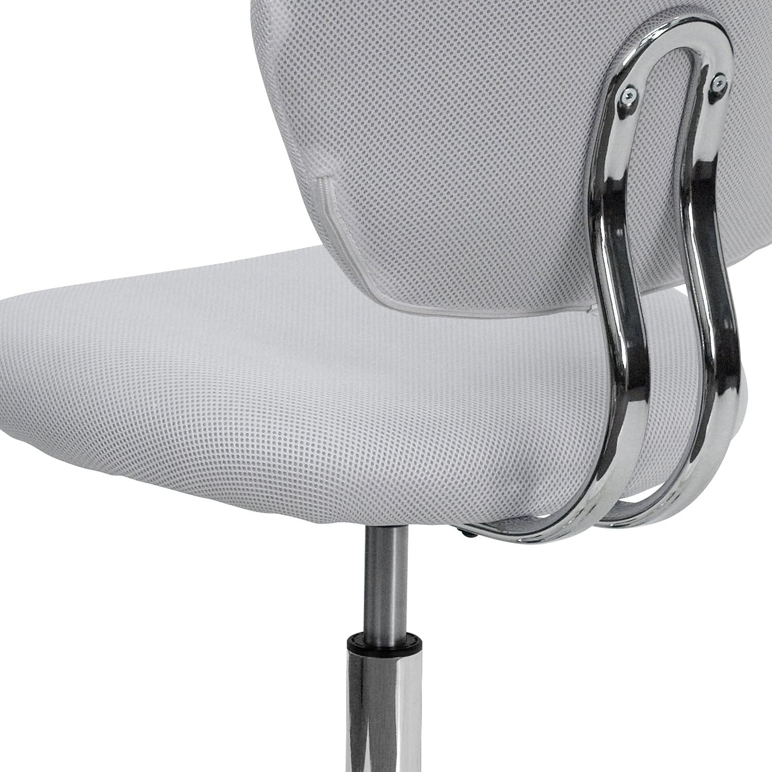 Flash Furniture Beverly Mid-Back Swivel Mesh Office Chair with Padded Seat by Flash Furniture | Wayfair