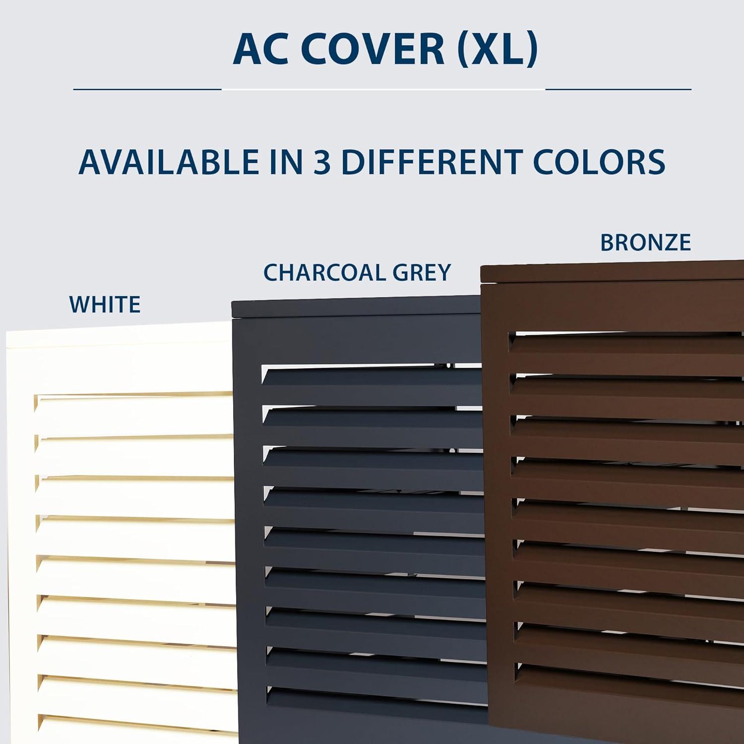 Airdeko HVAC- X Large 39.37-in W x 40.35-in H Central Air Conditioner Cover