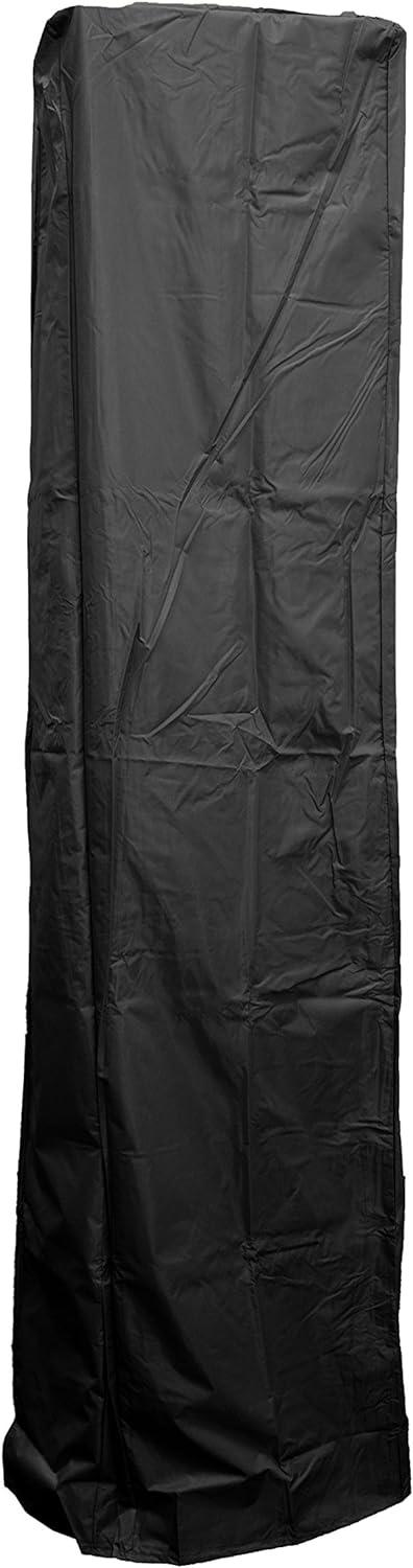 Black Heavy Duty Waterproof Patio Heater Cover with Zipper