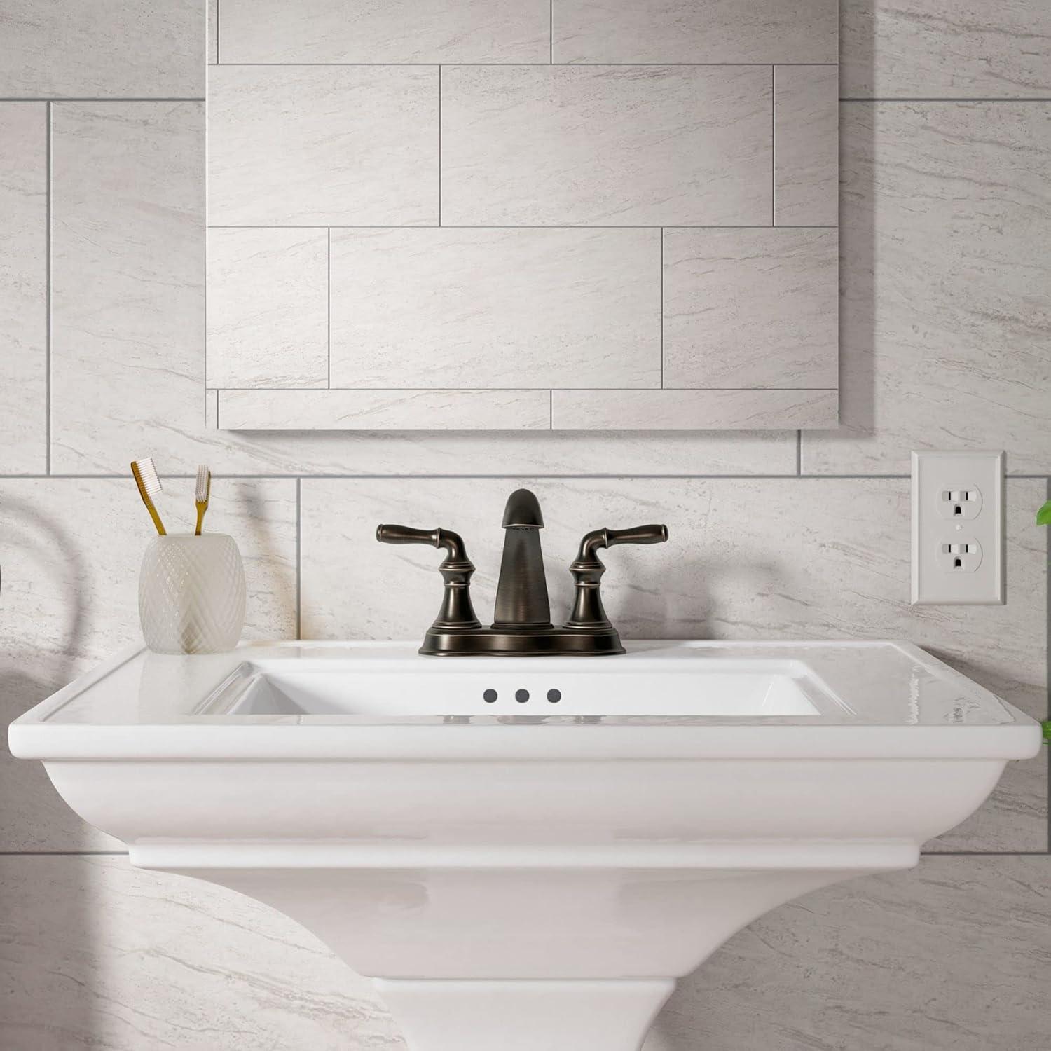 Kohler Devonshire Centerset Bathroom Sink Faucet, 1.2 gpm