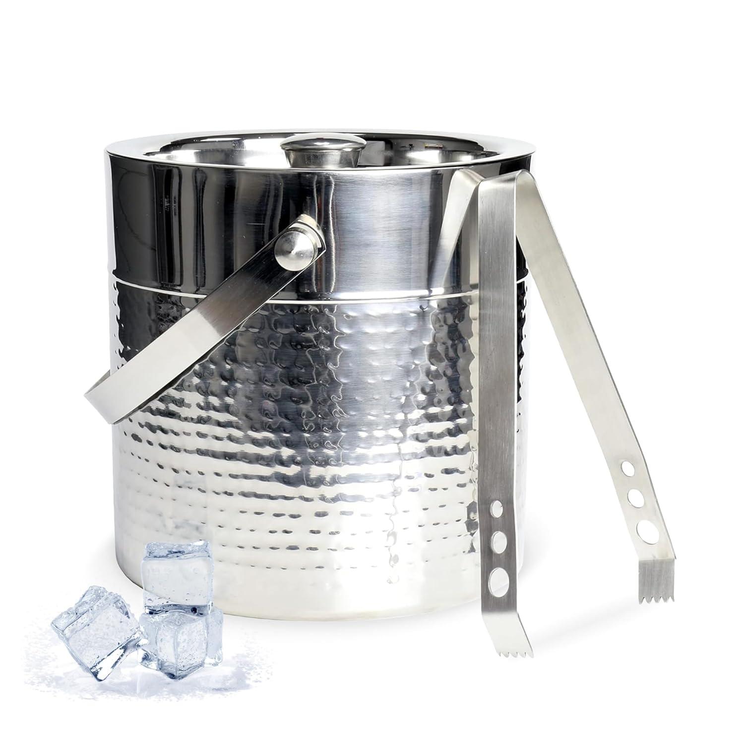 BirdRock Home Stainless Steel Ice Bucket