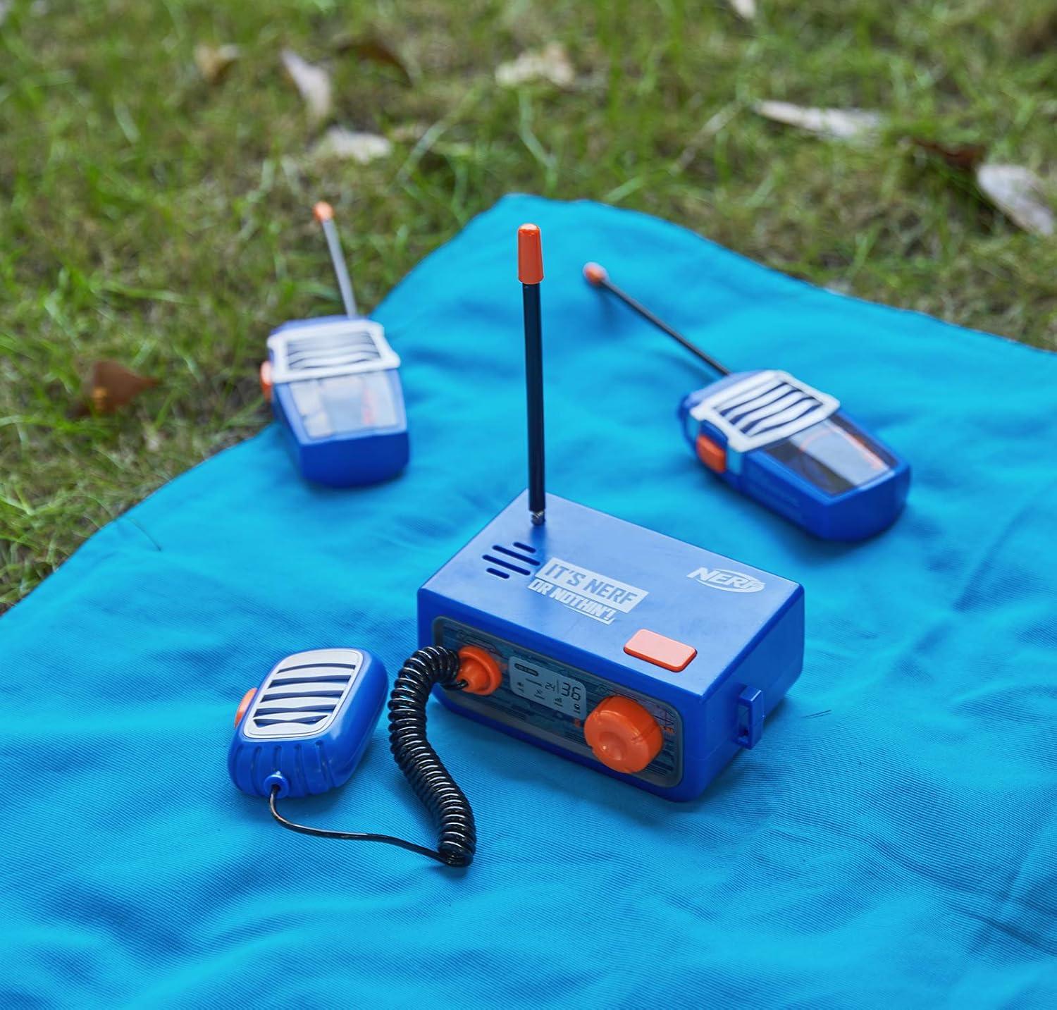 Nerf 3-Way Walkie Talkie Base Station Kit