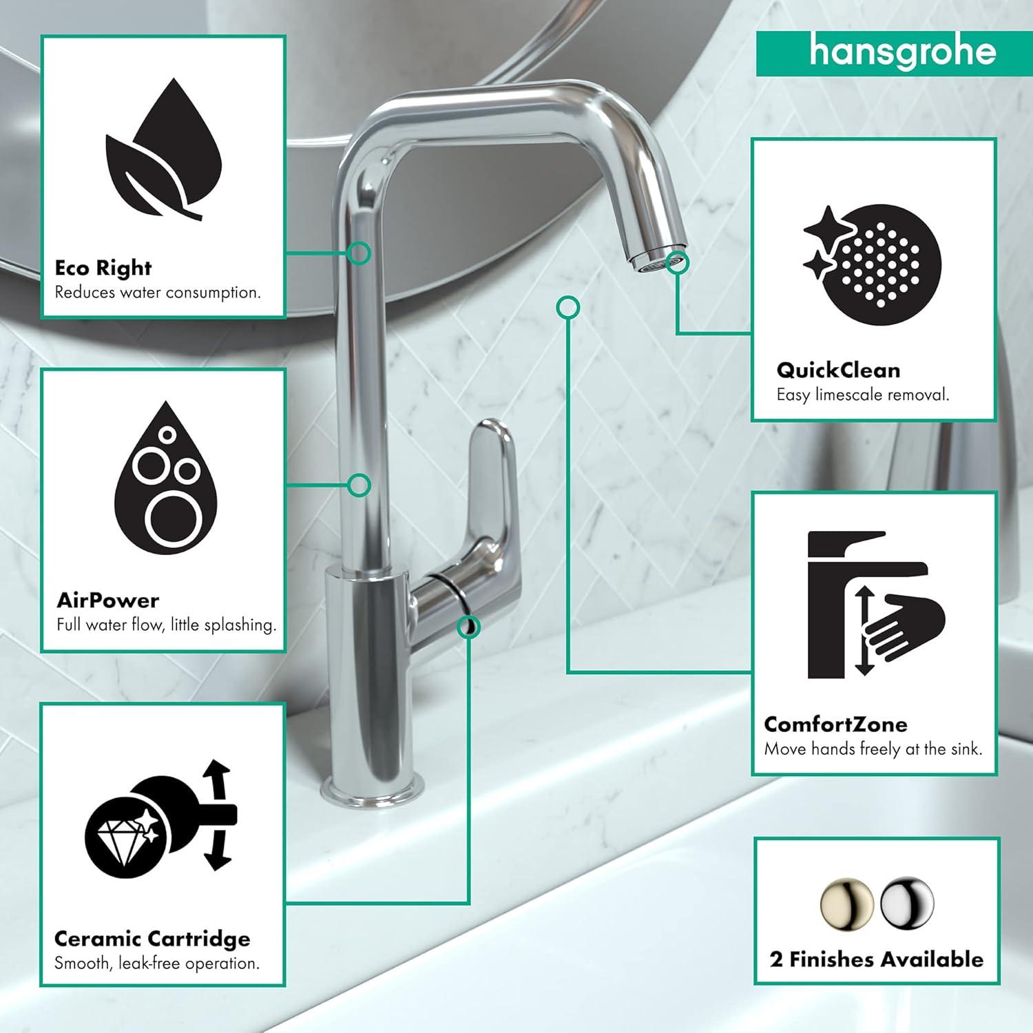 Focus Single Hole Standard Bathroom Faucet