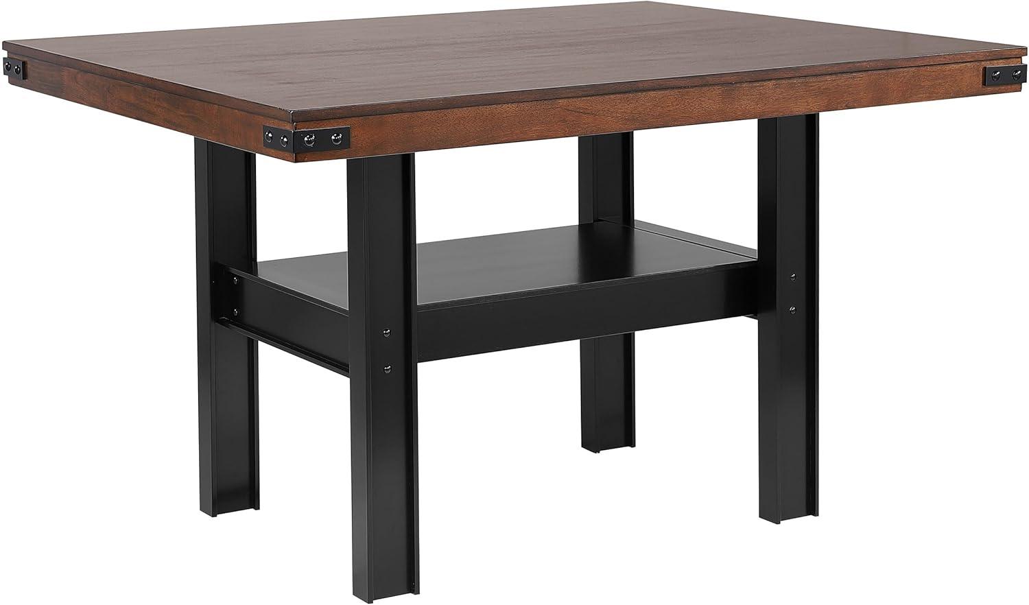 Patterson 60-Inch Counter Height Dining Table Mango Oak