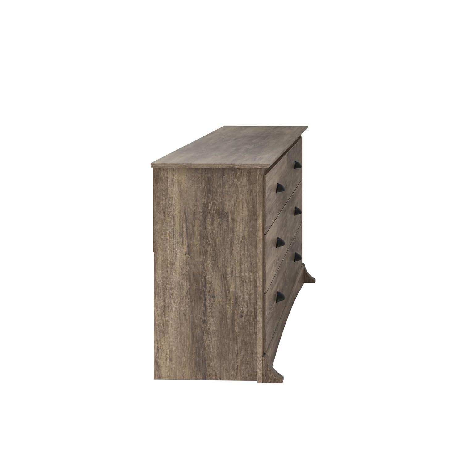 Salt Spring 6 Drawer Dresser Drifted Gray - Prepac