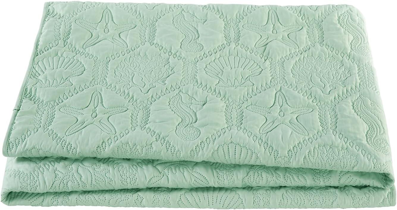VCNY Shore 3-Piece Embossed Quilt Set