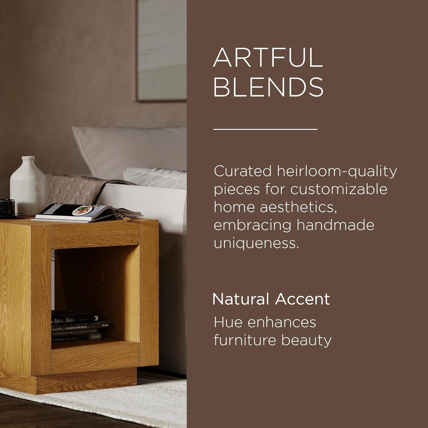 Maven Lane Maven Lane Artemis Contemporary Wooden Side Table