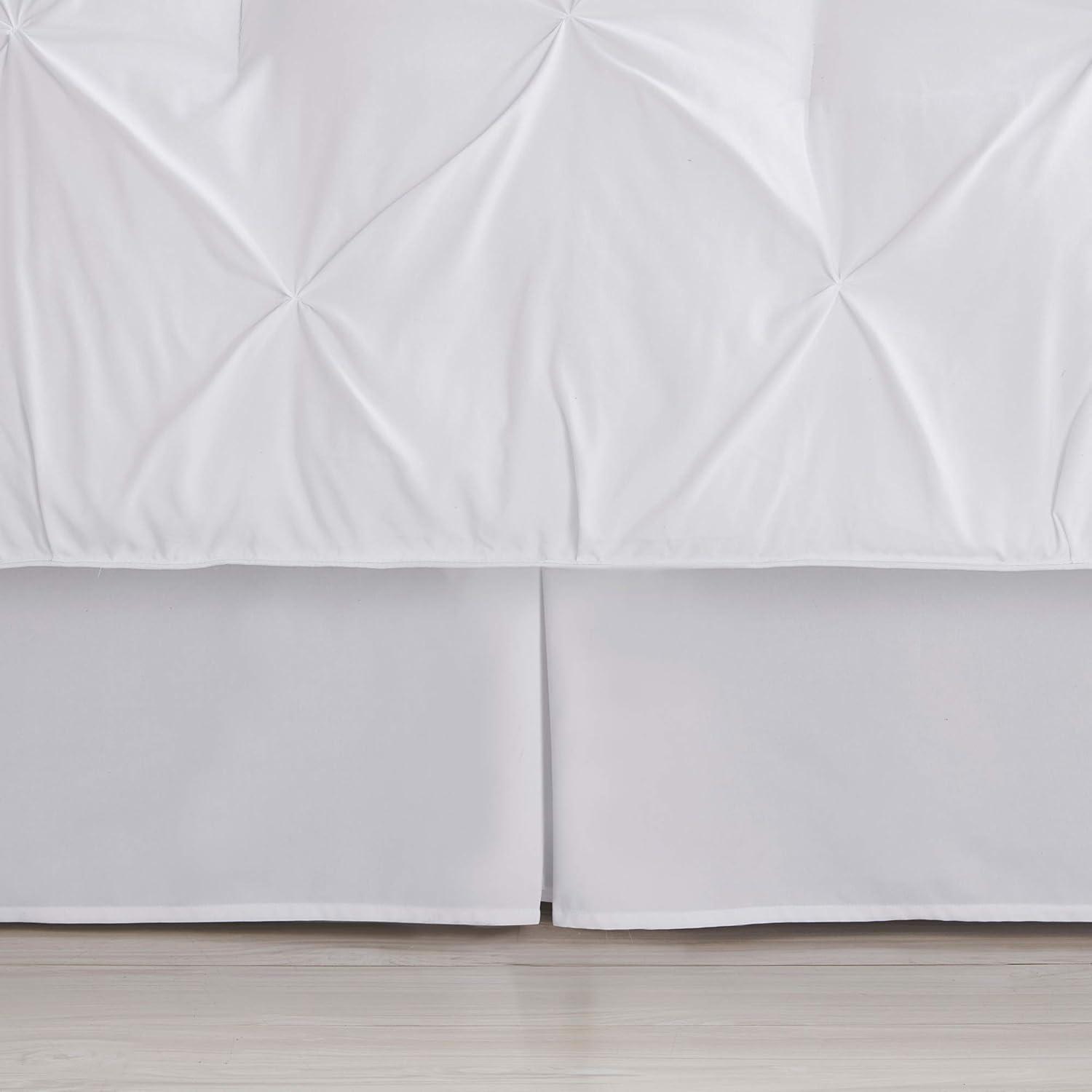 Sweet Home Collection 8 Piece Bed In A Bag Pintuck Comforter Set with Bed Sheets