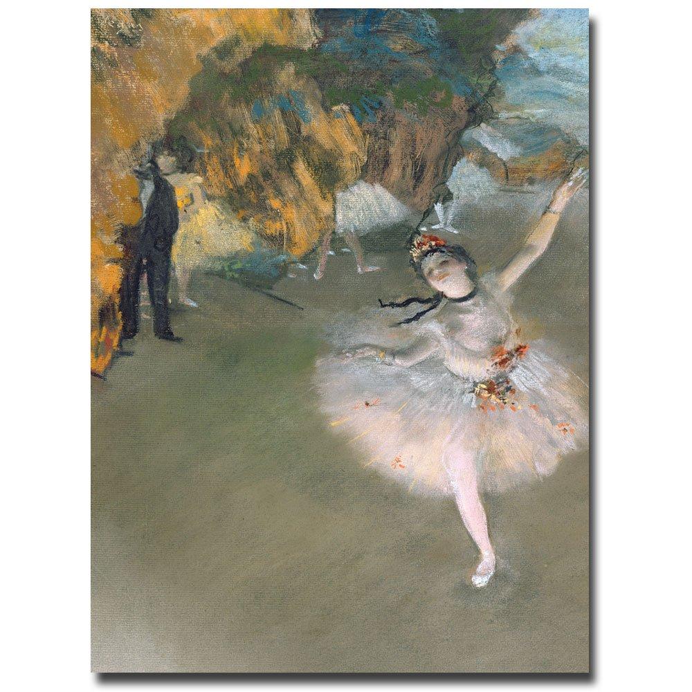 Vault W Artwork " The Star, 1876 " by Edgar Degas Painting Print