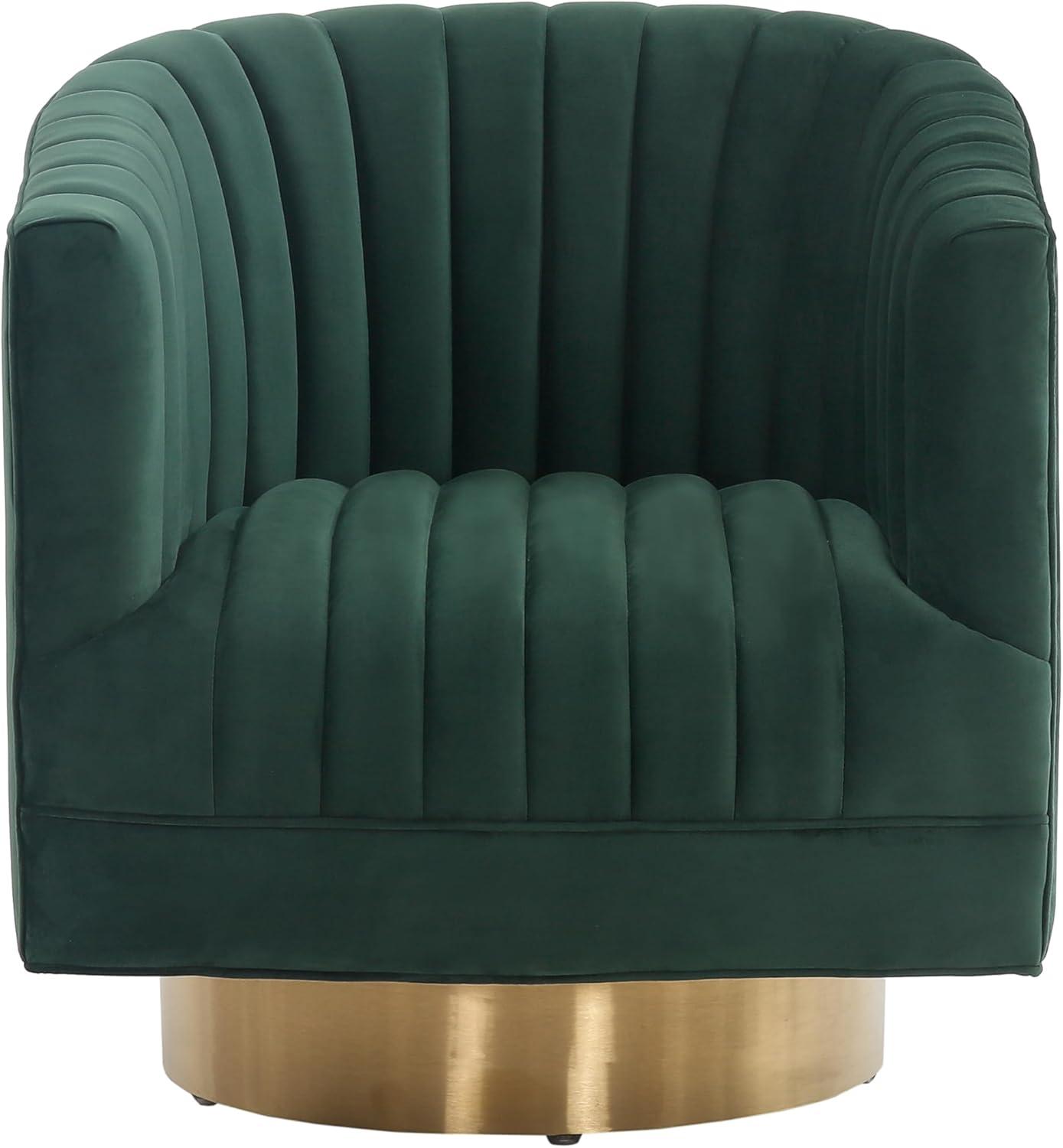 Josephine Swivel Barrel Chair  - Safavieh