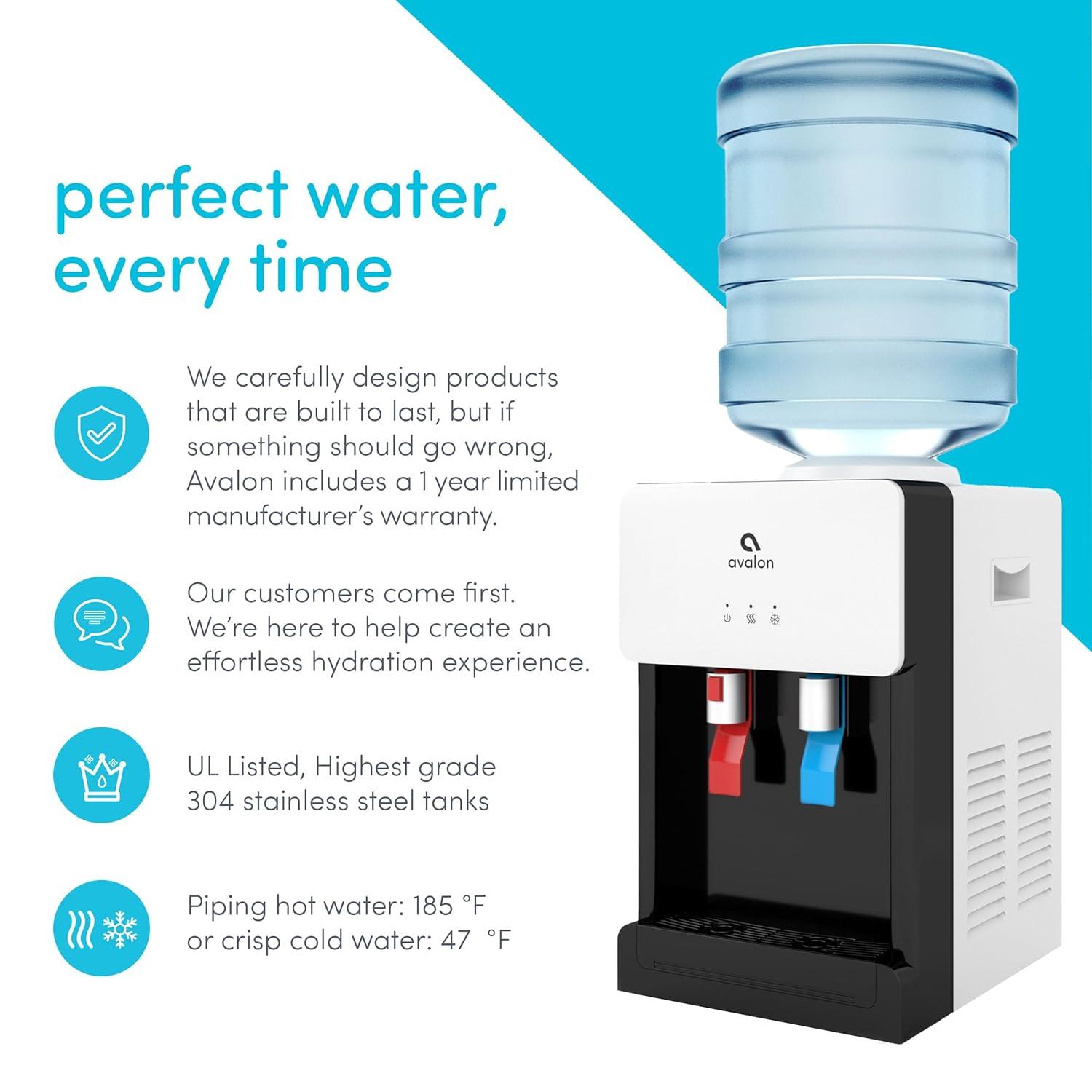 Avalon Avalon Countertop Top Loading Electric Water Dispenser