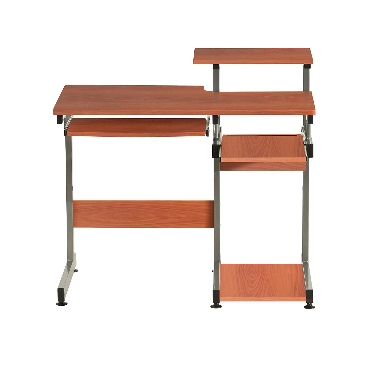 Taroo Clocks Complete Computer Workstation Desk