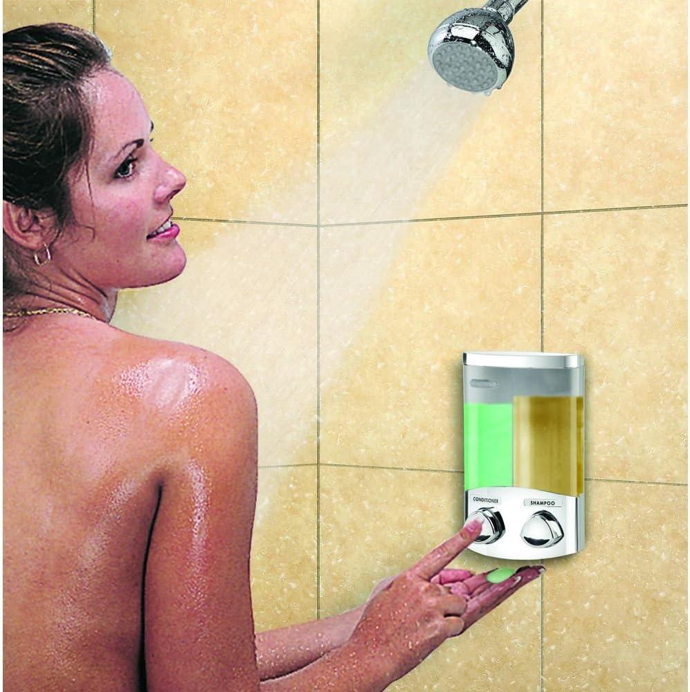 Better Living Products  EURO DUO Soap and Shower Dispenser Chrome