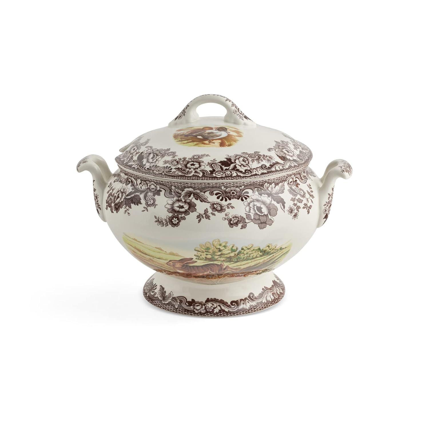 Spode Woodland 4.25 quart Covered Soup Tureen