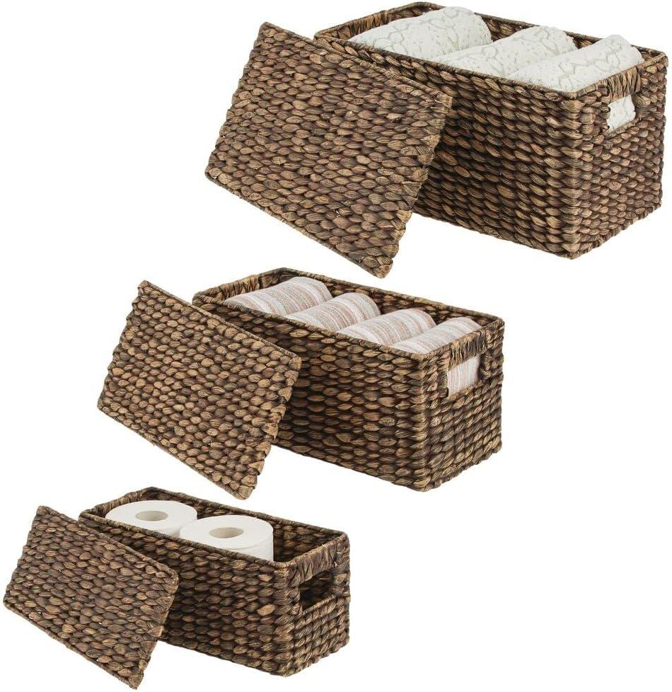 Home Wicker Bin Set