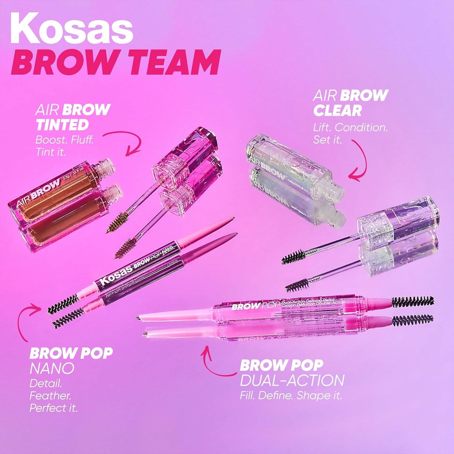 Kosas Air Brow Tinted Volumizing Treatment Gel