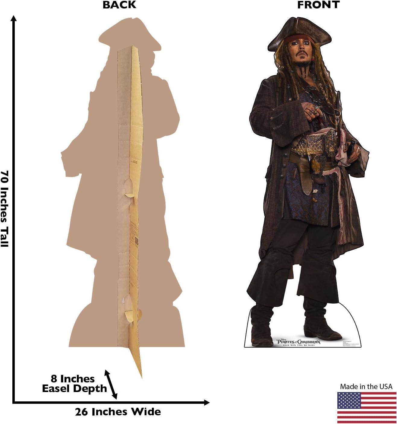 Jack Sparrow Life-Size Cardboard Cutout Standee